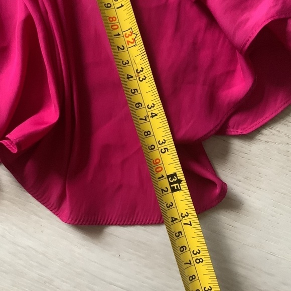 Ramy Brook Jessica Solid Off-The-Shoulder‎ Dress size M hot pink fuchsia party - Picture 11 of 11